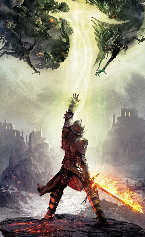 帅气剑士对阵妖兽帅气壁纸图片