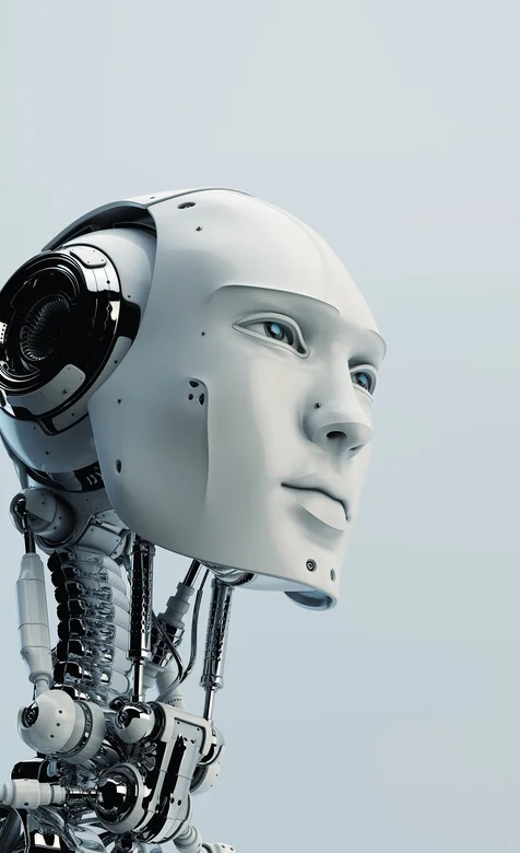 人工智能-未来机器人头像手机壁纸