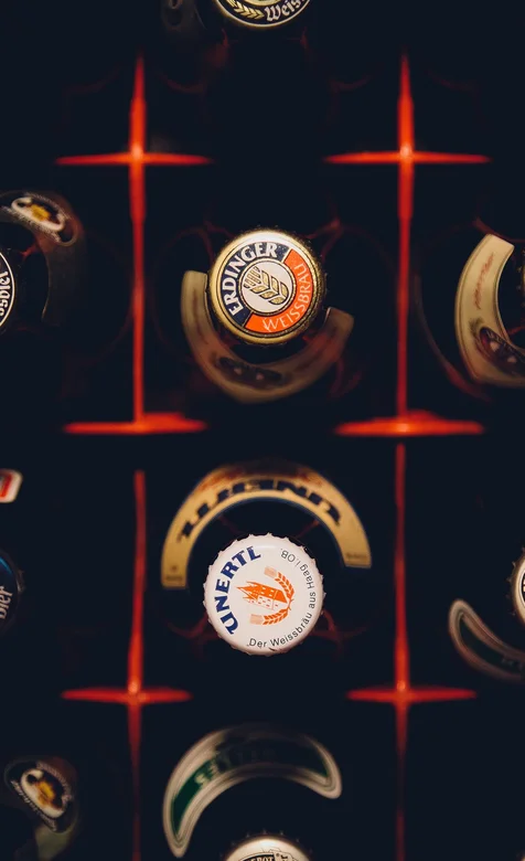 一打啤酒创意手机壁纸下载