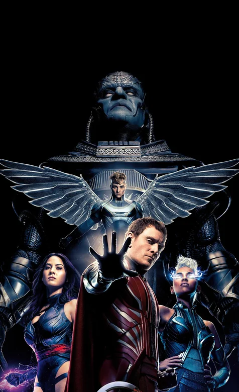 最新好莱坞特效大剧<X战警·天启>高清海报手机壁纸