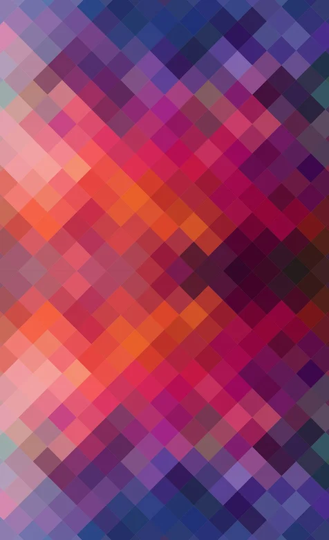 炫彩马赛克创意手机壁纸