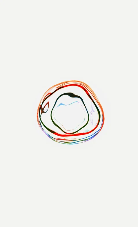 炫彩的水珠手机背景图片