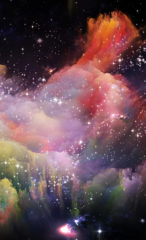 梦幻星空手机背景图片