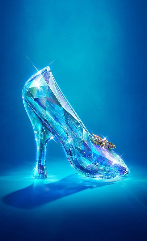 炫彩的水晶高跟鞋—灰姑娘的水晶鞋