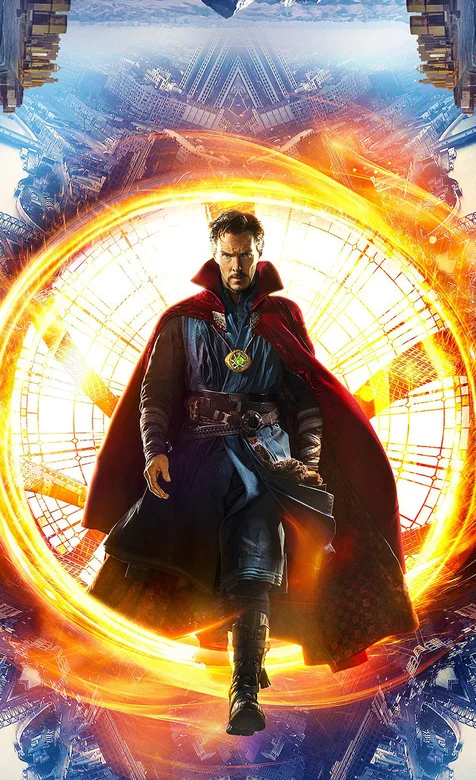 电影《奇异博士》炫彩海报手机壁纸