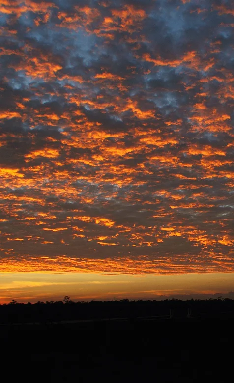 美丽的火烧云手机壁纸