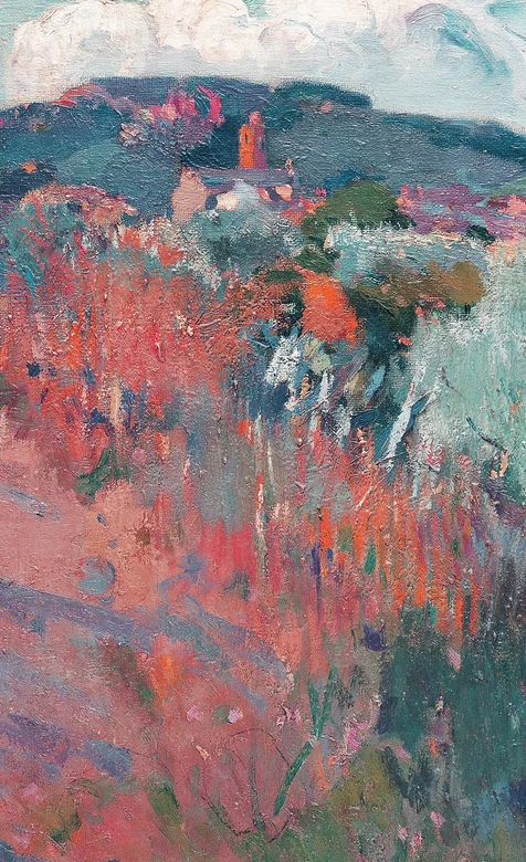 风景油画创意手机壁纸下载