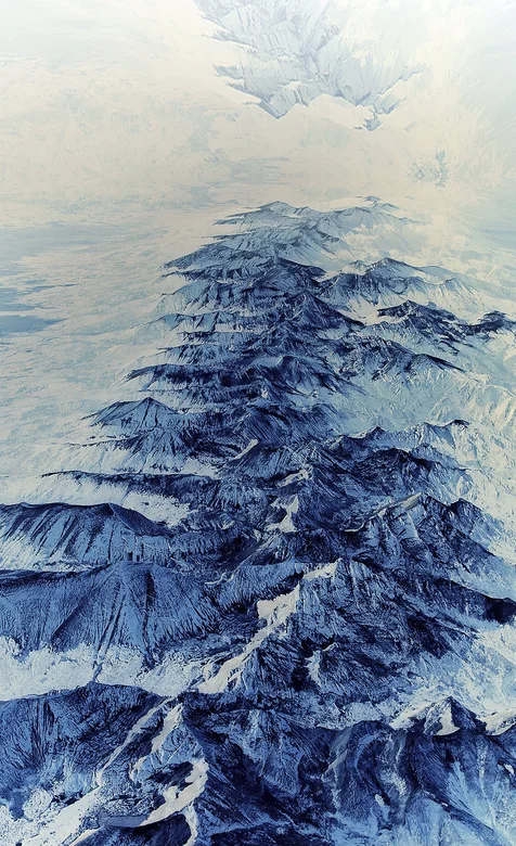 奇幻山脉高清手机壁纸图片