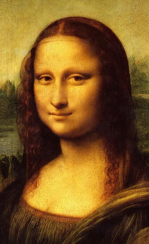 蒙娜丽莎画像手机背景图片免费下载