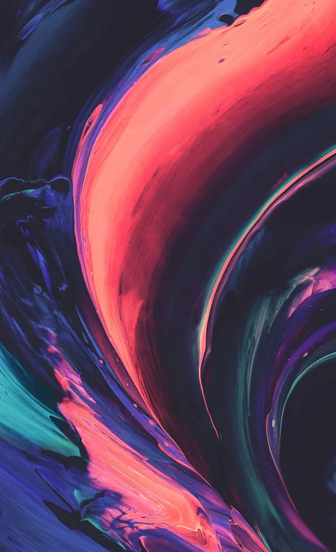炫彩油彩个性手机背景高清下载