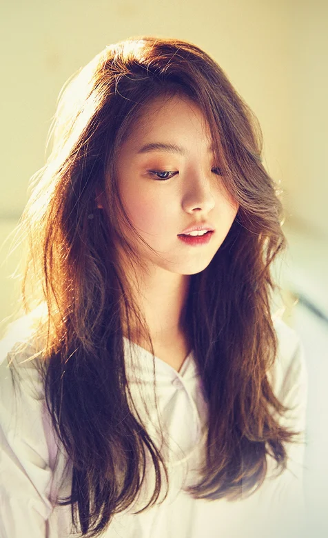 长发清纯小清新少女