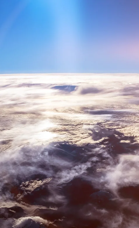 飞机上看地面的山脉手机壁纸下载