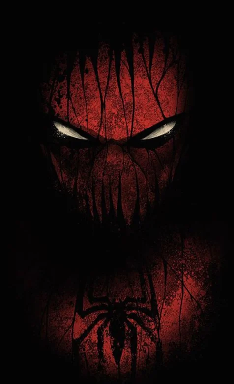 暗黑蜘蛛侠个性手机背景