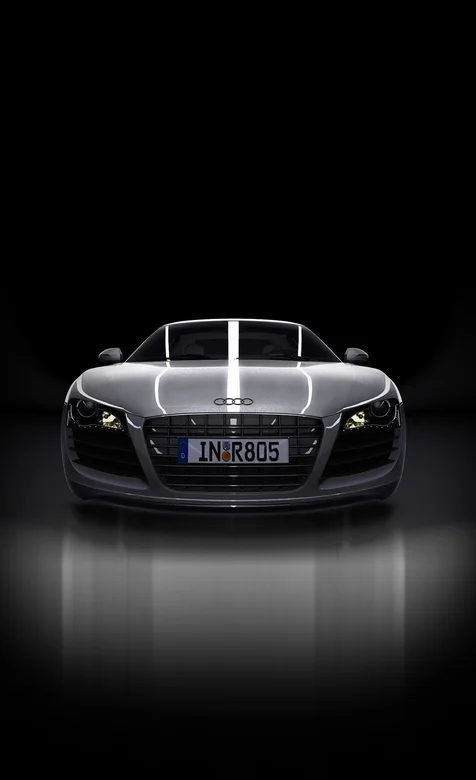 奥迪TT跑车帅气前脸高清手机桌面壁纸