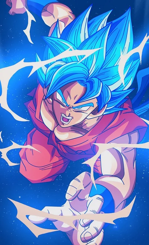 动漫龙珠主要人物悟空赛亚人造型超酷壁纸