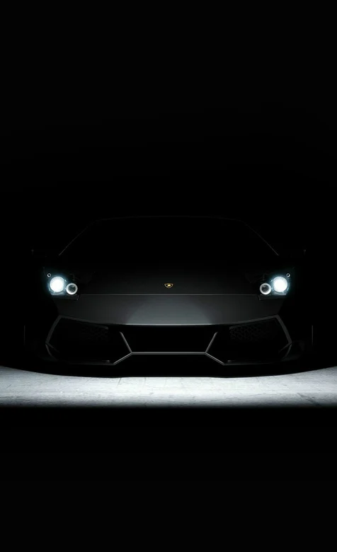 兰博基尼炫酷头灯高清手机壁纸图片