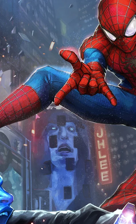 帅气蜘蛛侠动漫手机桌面下载