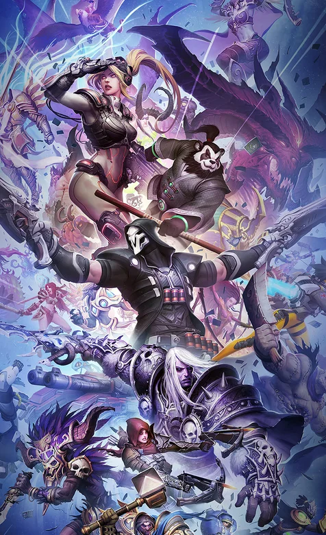 《魔兽》经典IPHONEXsMax高清手机壁纸图片