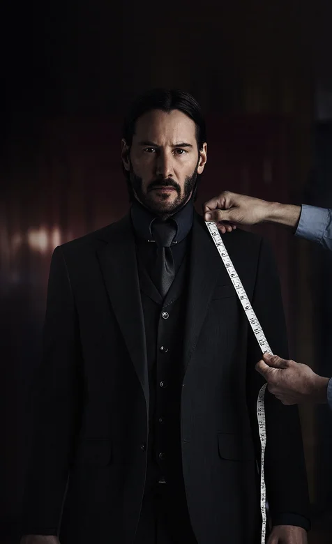 大帅哥基努·里维斯西装暴徒手机背景图片