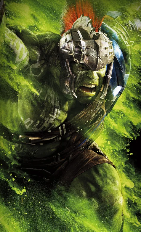 一绿到底 高清绿巨人《雷神3》海报手机壁纸下载