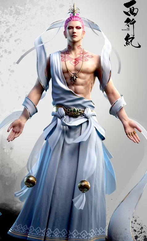 动漫《西行记》杀心观音帅气霸气高清手机壁纸