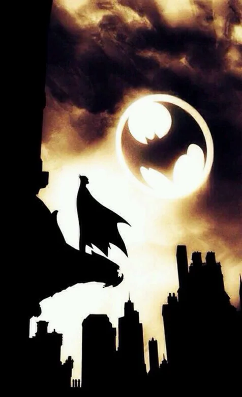 乌云，城堡，蝙蝠侠酷炫精美手机壁纸