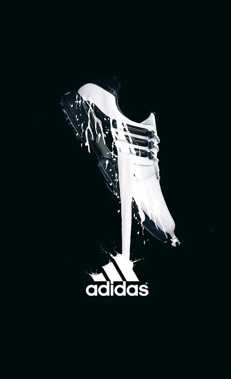 阿迪达斯球鞋广告手机壁纸