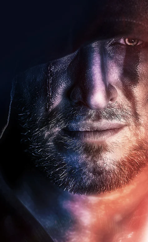 带鸭舌帽的欧美电影角色头像壁纸图片