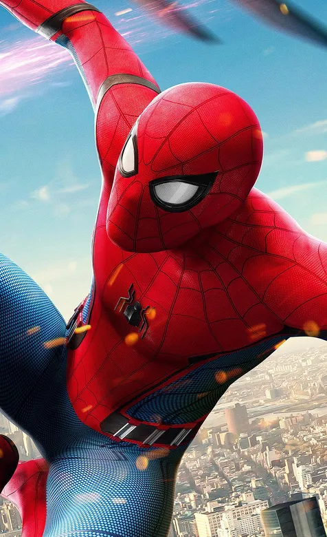 荷兰弟版蜘蛛侠海报炫酷手机壁纸