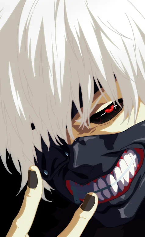 东京食尸鬼主角帅气大头像4K手机壁纸