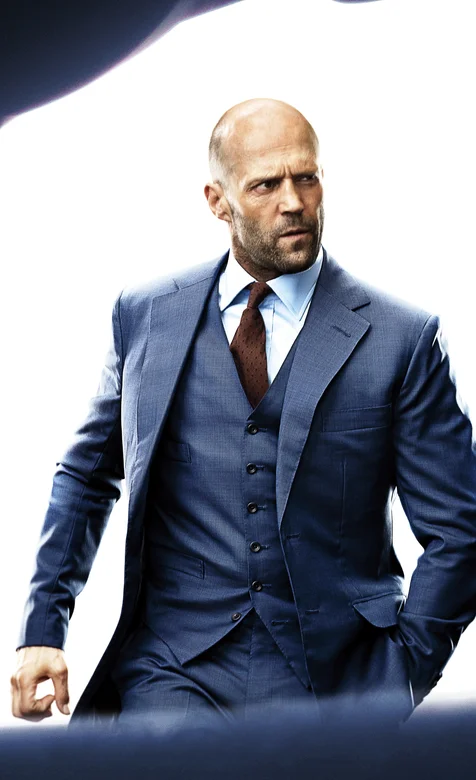 西装硬汉好莱坞动作巨星杰森·斯坦森手机背景图片