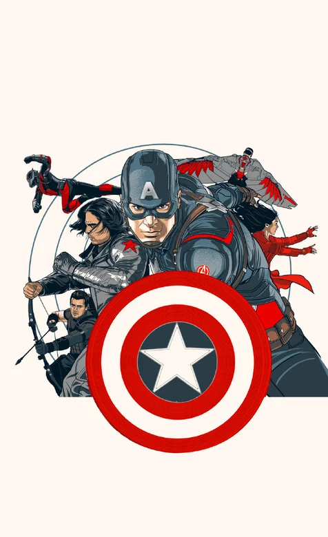 美队2简洁背景人物手机壁纸图片