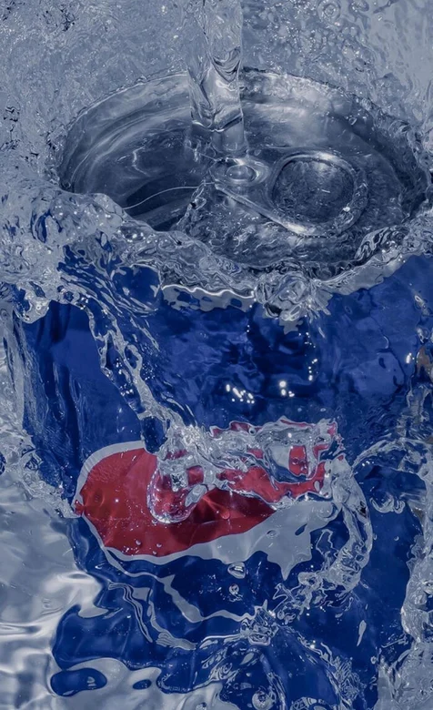 冰镇百事可乐创意手机壁纸夏日冰爽必备