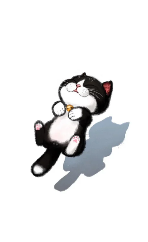 可爱的手绘小猫咪