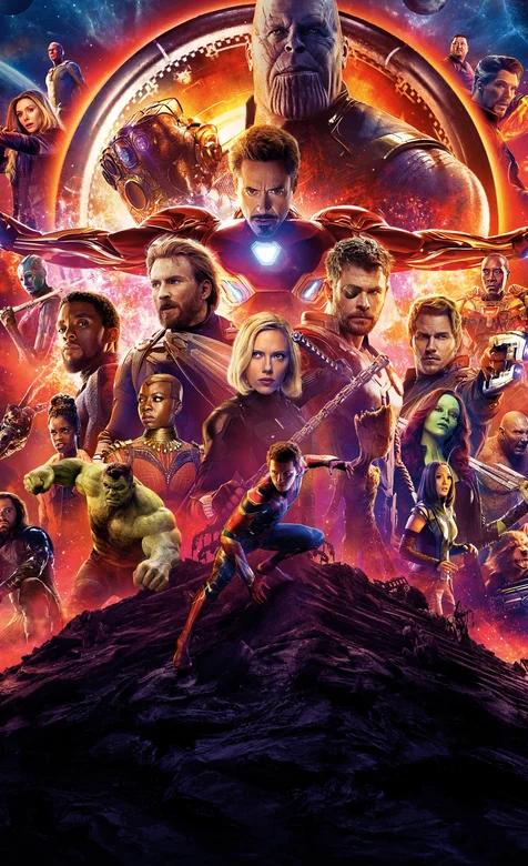 复仇者联盟炫酷全角色封面海报手机壁纸