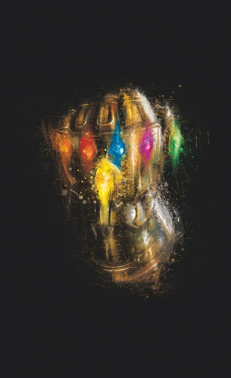 灭霸的手套炫酷手机壁纸