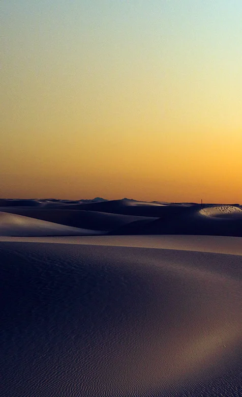 荒无人烟的沙漠有时候也很美