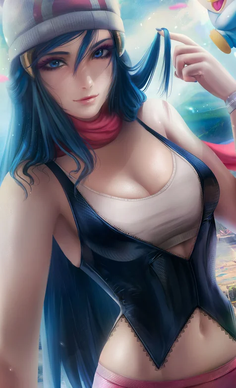 3D时尚动漫少女系列手机壁纸1