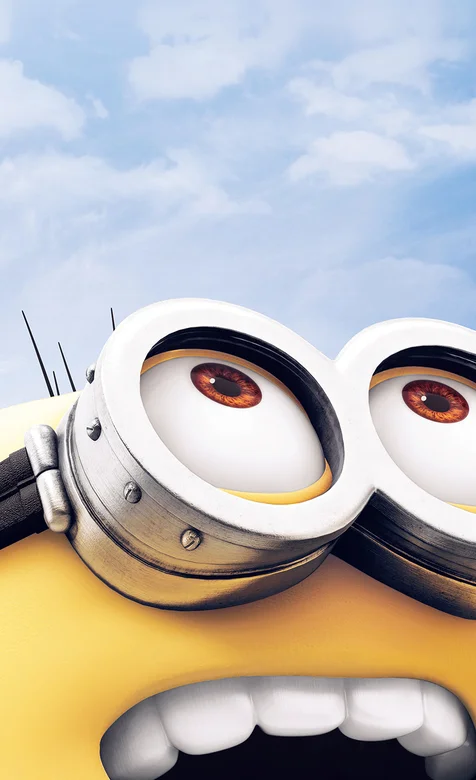 萌萌的小黄人大头像高清手机壁纸