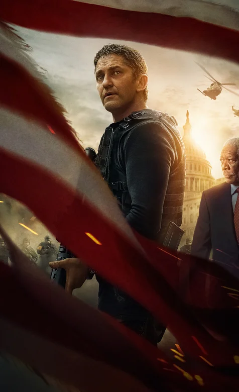 好莱坞特工电影“奥林匹斯的陷落”超清无文字海报手机壁纸