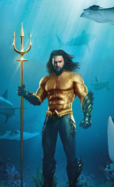 DC电影人物金装海王超高清霸气手机壁纸