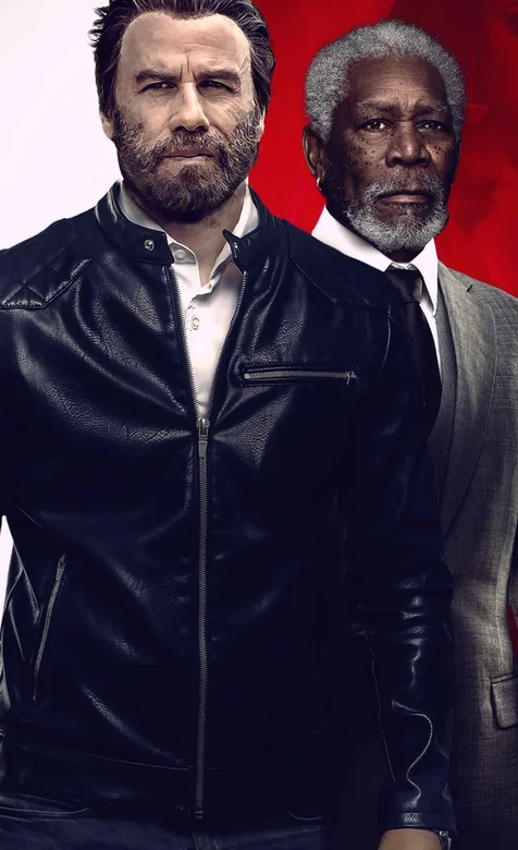 老牌动作演员约翰·特拉沃尔塔影视剧照手机壁纸