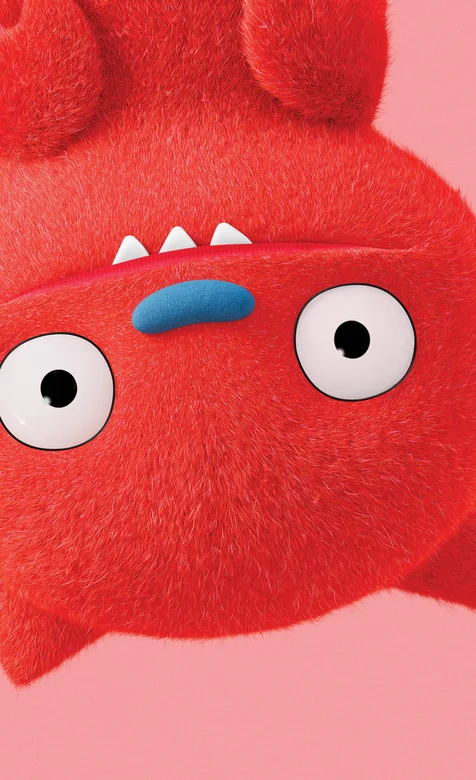 丑娃娃动画电影红色毛绒角色手机壁纸
