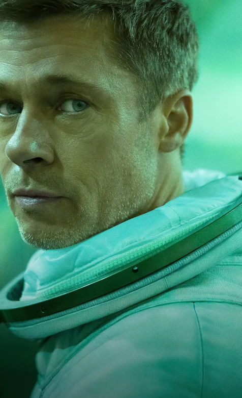 大帅哥布拉德·皮特主演星际旅行电影“星际探索”手机壁纸