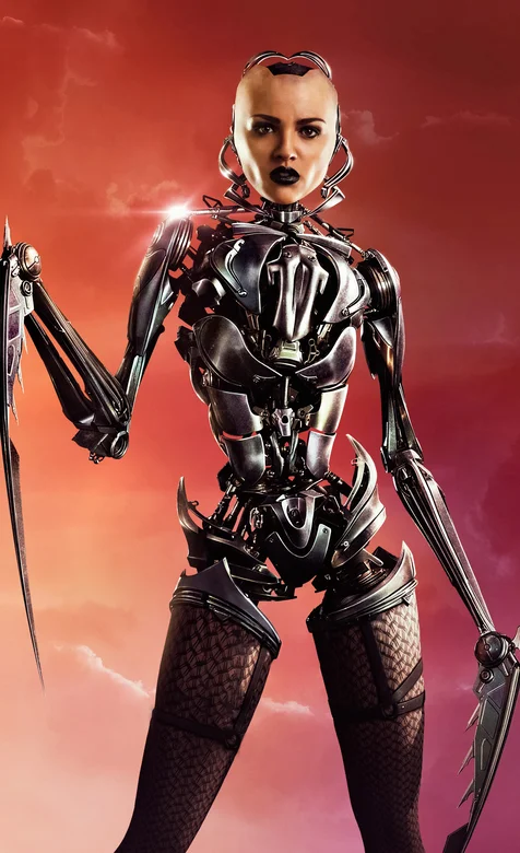 阿丽塔战斗天使角色海报手机壁纸之尼西亚