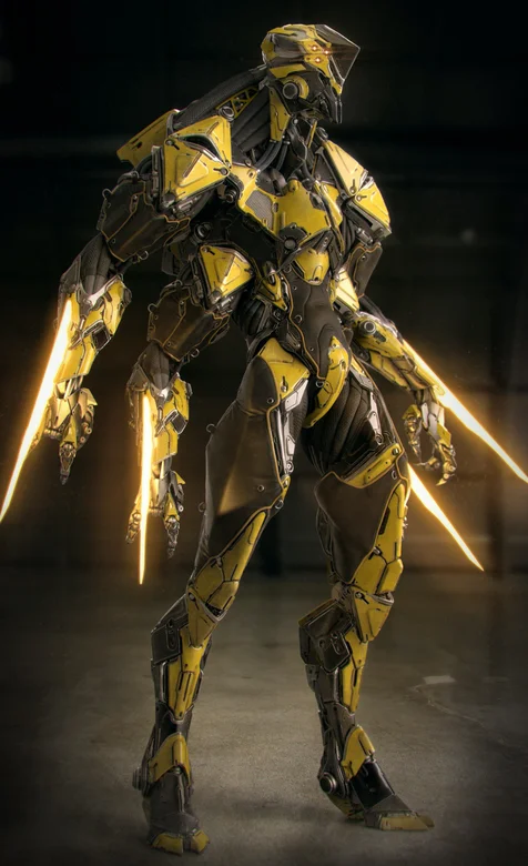 有着4个手臂的机械人个性手机壁纸