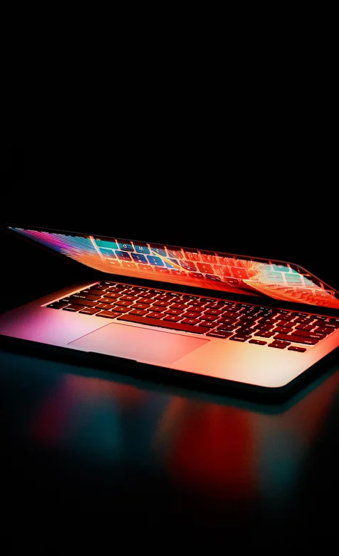 静物苹果高端笔记本MAC笔记本摄影高清手机壁纸