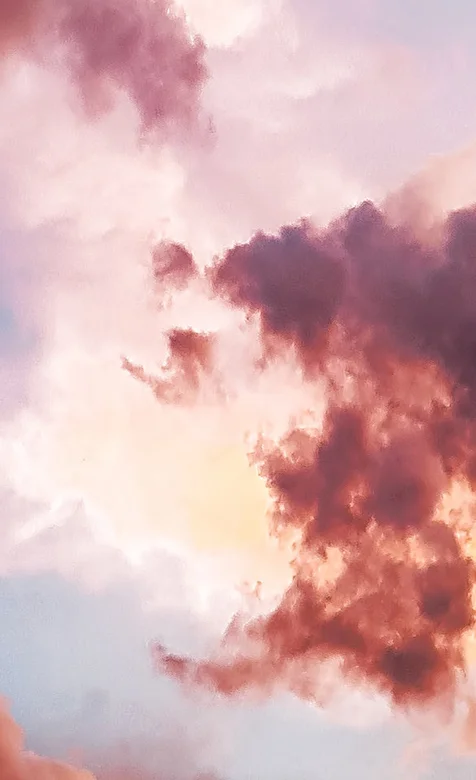 橙色的云彩唯美天空风景手机壁纸