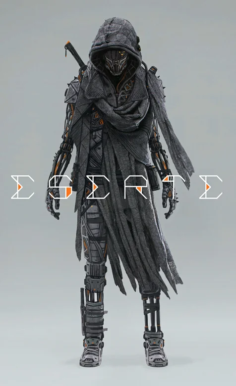 蒙面的西域刀客霸气手机壁纸