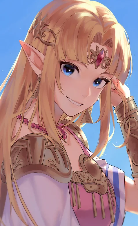 动漫欧美古代精灵少女个性插画手机壁纸